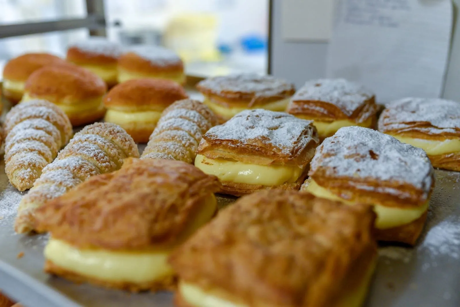 Millefeuilles en gebak